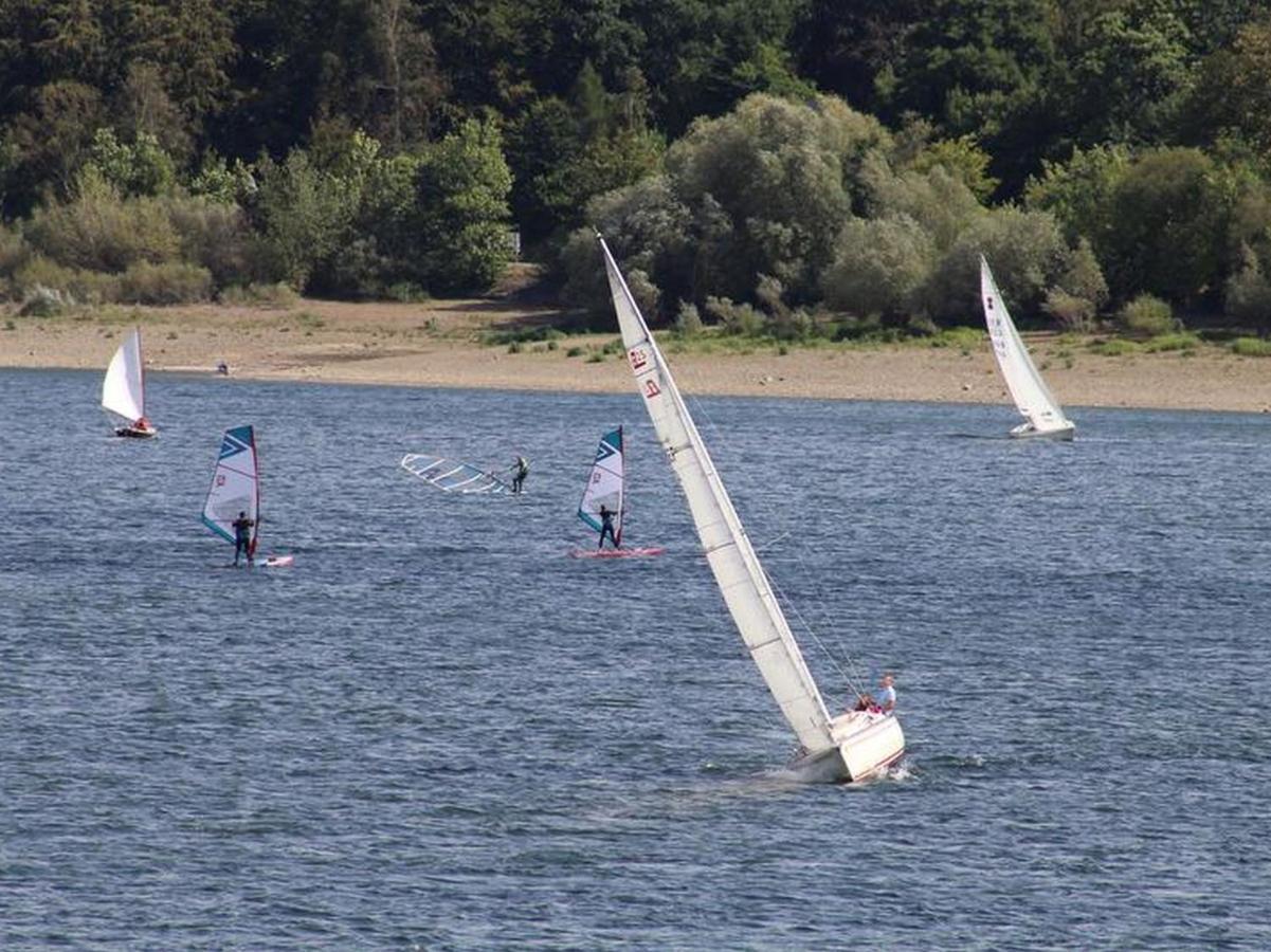 Ferienwohnungen Am Seeufer Möhnesee Eksteriør billede