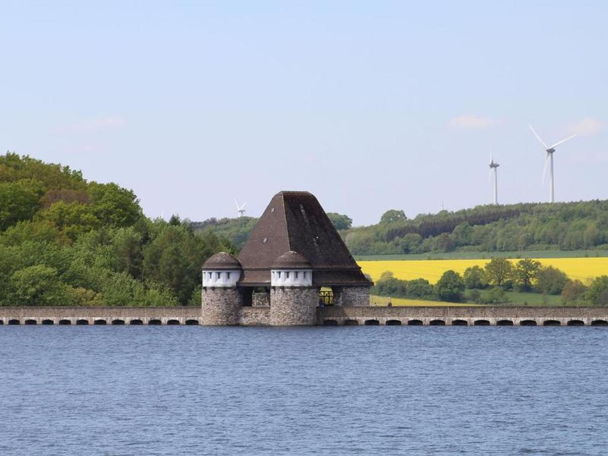 Ferienwohnungen Am Seeufer Möhnesee Eksteriør billede